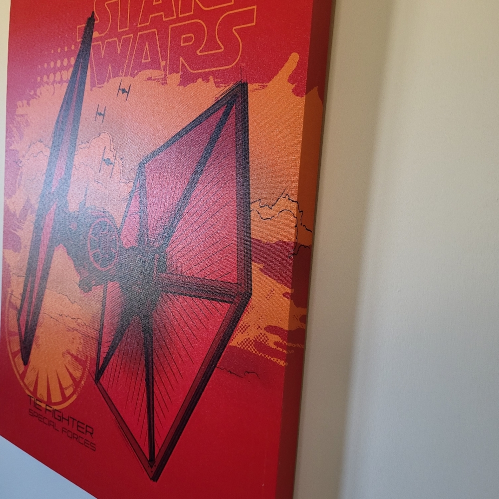 STAR WARS TIE Fighter Painting